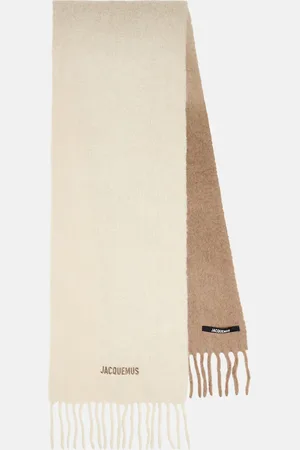 Jacquemus Écharpe Moisson en alpaga mélangé