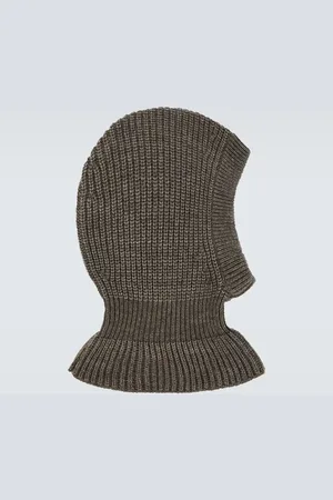 LEMAIRE Cagoule en alpaga et laine mélangés