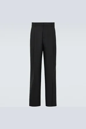 VERSACE Pantalon droit en laine