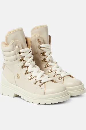 Bogner Bottes en cuir et shearling