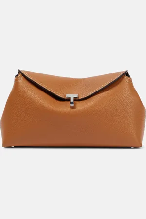 Totême Pochette T-Lock en cuir