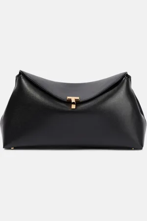 Totême Pochette T-Lock Small en cuir