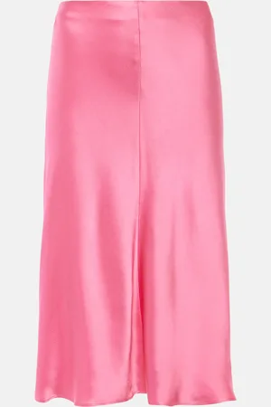 Stella McCartney Jupe midi en satin