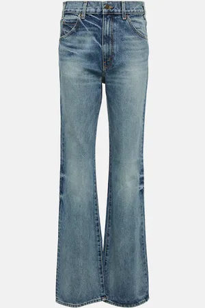 NILI LOTAN Jean droit Joan à taille haute