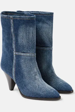 Isabel Marant Bottines Rouxa en jean