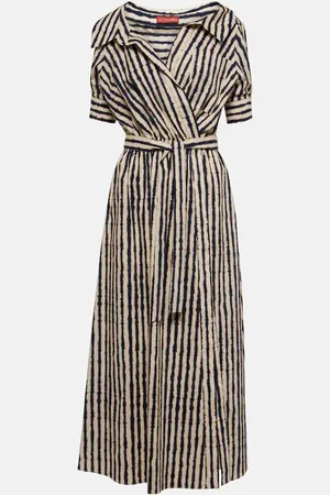 Altuzarra Robe midi Lydia en coton mélangé