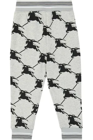 Burberry Pantalon de survêtement imprimé en coton