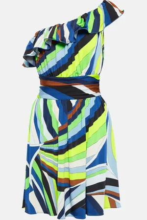 Puccini Robe Iride asymétrique