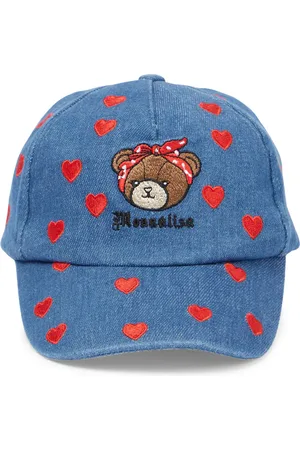 MONNALISA Casquette brodée en denim