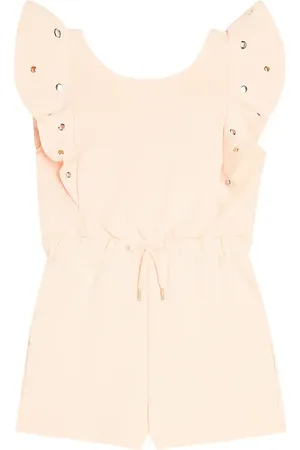 Chloé Chloé Kids Combi-short en coton