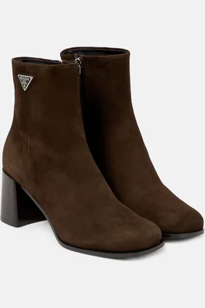 Prada Bottines en daim