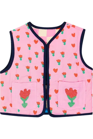 Stella McCartney Gilet imprimé réversible