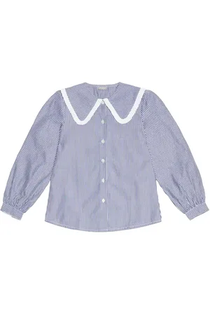 Il gufo Blouse rayée en coton