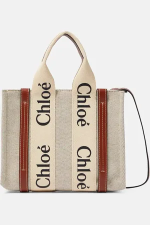 Chloé Chloé Sac Woody Small en toile