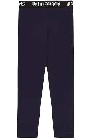 Palm Angels Legging en coton mélangé à logo