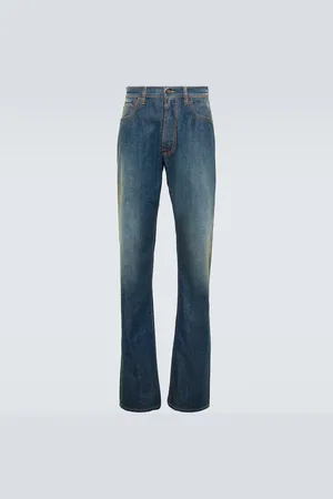 Maison Margiela Jean droit à taille mi-haute