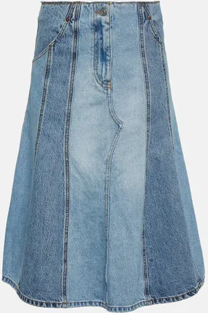 Victoria Beckham Jupe midi en jean