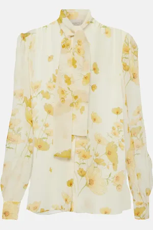 Giambattista Valli Blouse imprimée en soie
