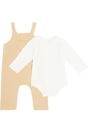 Il gufo Bébé – Ensemble body et salopette