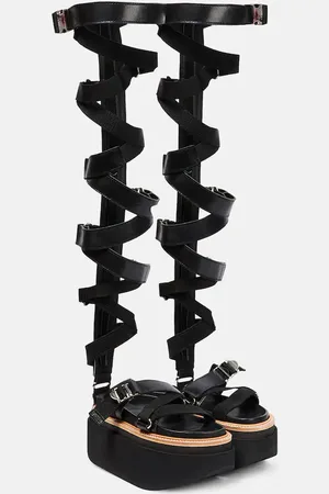 SACAI Sandales en cuir