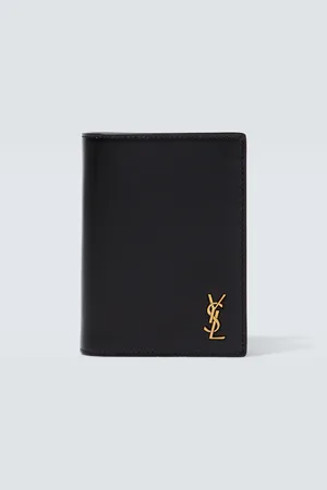 Saint Laurent Portefeuille Tiny Cassandre en cuir