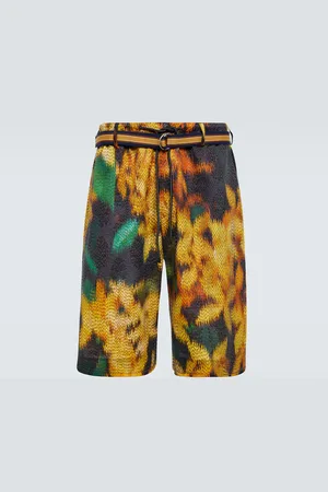 DRIES VAN NOTEN Bermuda imprimé