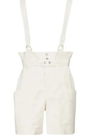 Isabel Marant Short Effie en lin et coton