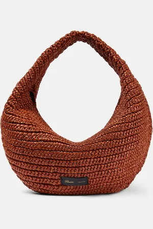 Khaite Sac Olivia Medium en raphia
