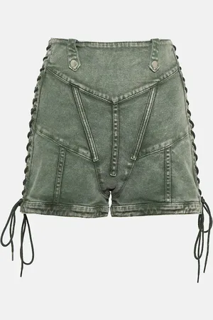 Jean Paul Gaultier X KNWLS – Short corset à taille haute en jean