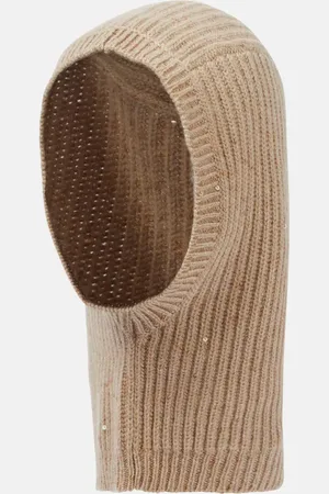 Brunello Cucinelli Cagoule en cachemire et soie à sequins