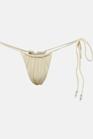 SAME Culotte de bikini Beaded String