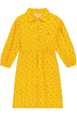 The Animals Observatory Robe Pigeon en coton à fleurs