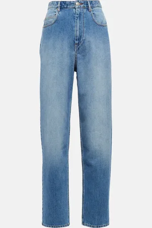Marant Etoile Jean tapered Corsy à taille haute