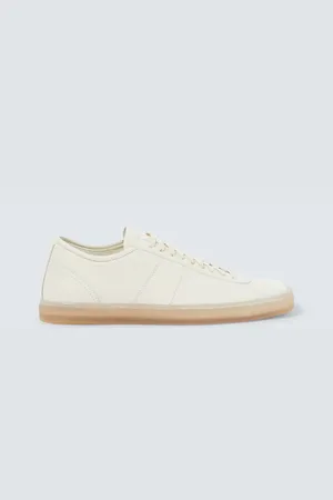 LEMAIRE Baskets Linoleum en cuir