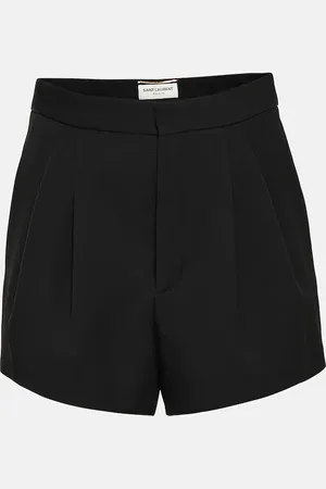 Saint Laurent Short en laine vierge