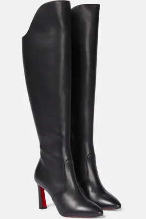 Christian Louboutin Bottes Eleonor Botta 85 en cuir
