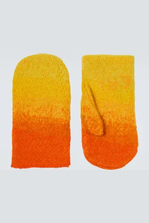 ERL Moufles en mohair mélangé
