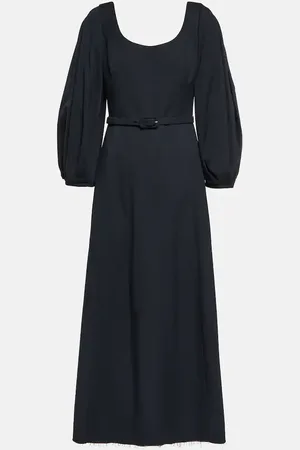 GABRIELA HEARST Robe midi Mena en soie