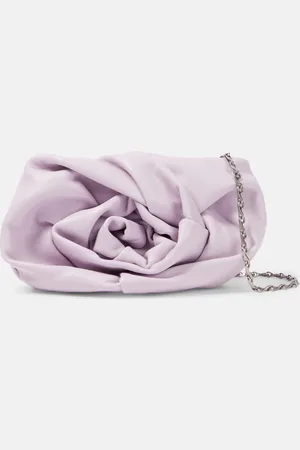 Burberry Pochette Rose en cuir