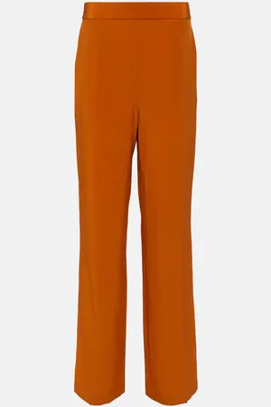 Joseph Pantalon droit Tova en crêpe de soie