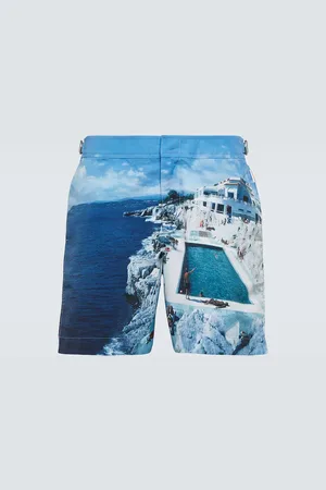 Orlebar Brown Short de bain Bulldog imprimé