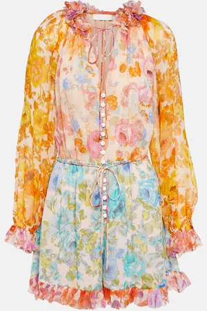 ZIMMERMANN Combi-short Raie à fleurs