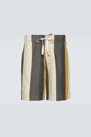 J.W.Anderson Short rayé en coton