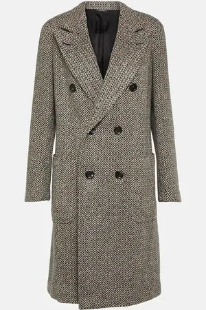 Loro Piana Manteau Herwin en lin et cachemire