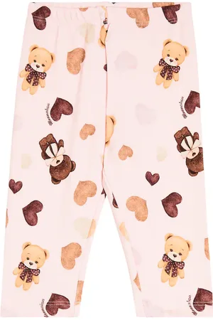 MONNALISA Bébé – Legging imprimé en coton mélangé
