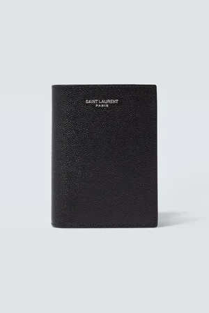 Saint Laurent Portefeuille en cuir à logo
