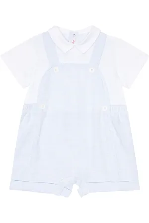 Il gufo Combi-short en coton mélangé