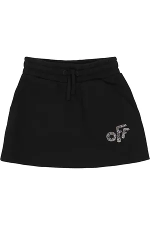 OFF-WHITE Jupe en coton à ornements