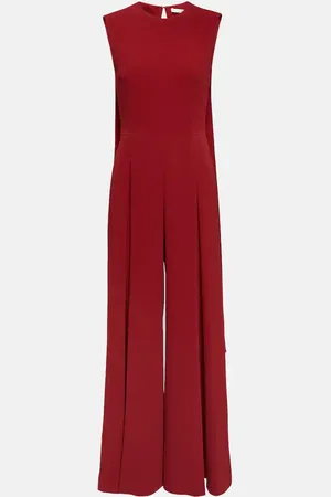 EMILIA WICKSTEAD Combi-pantalon ample Charmaine en crêpe