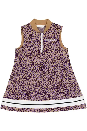 Palm Angels Robe à motif animal